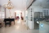 Modern and beautiful house for rent in Ciputra compound, Tay Ho District, Ha Noi